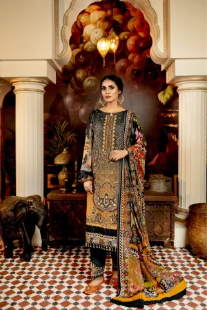 Adan's Libas Exclusive Lawn Collection 2021 – Graphite Gleam