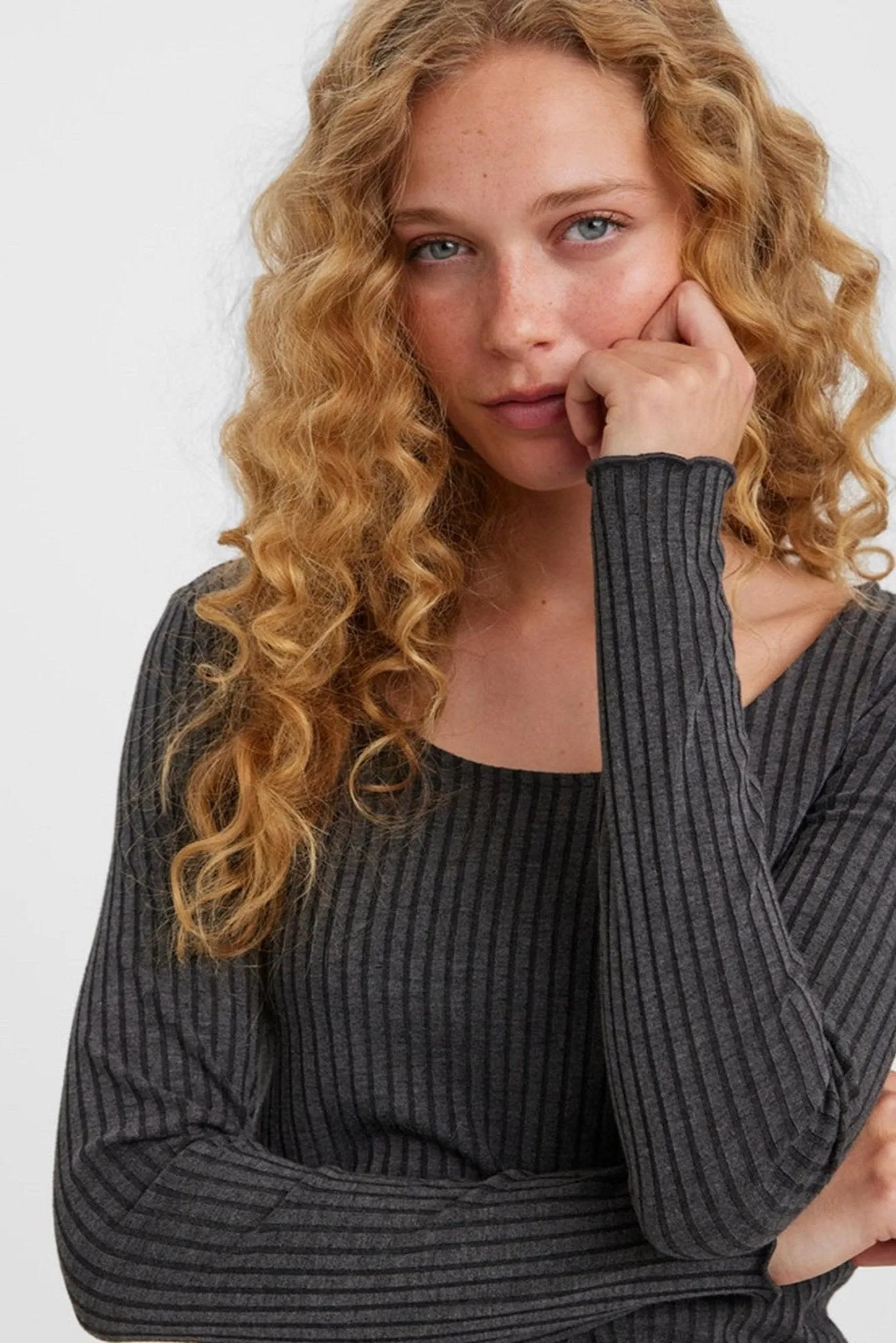 Baba Long Sleeved Blouse - Black