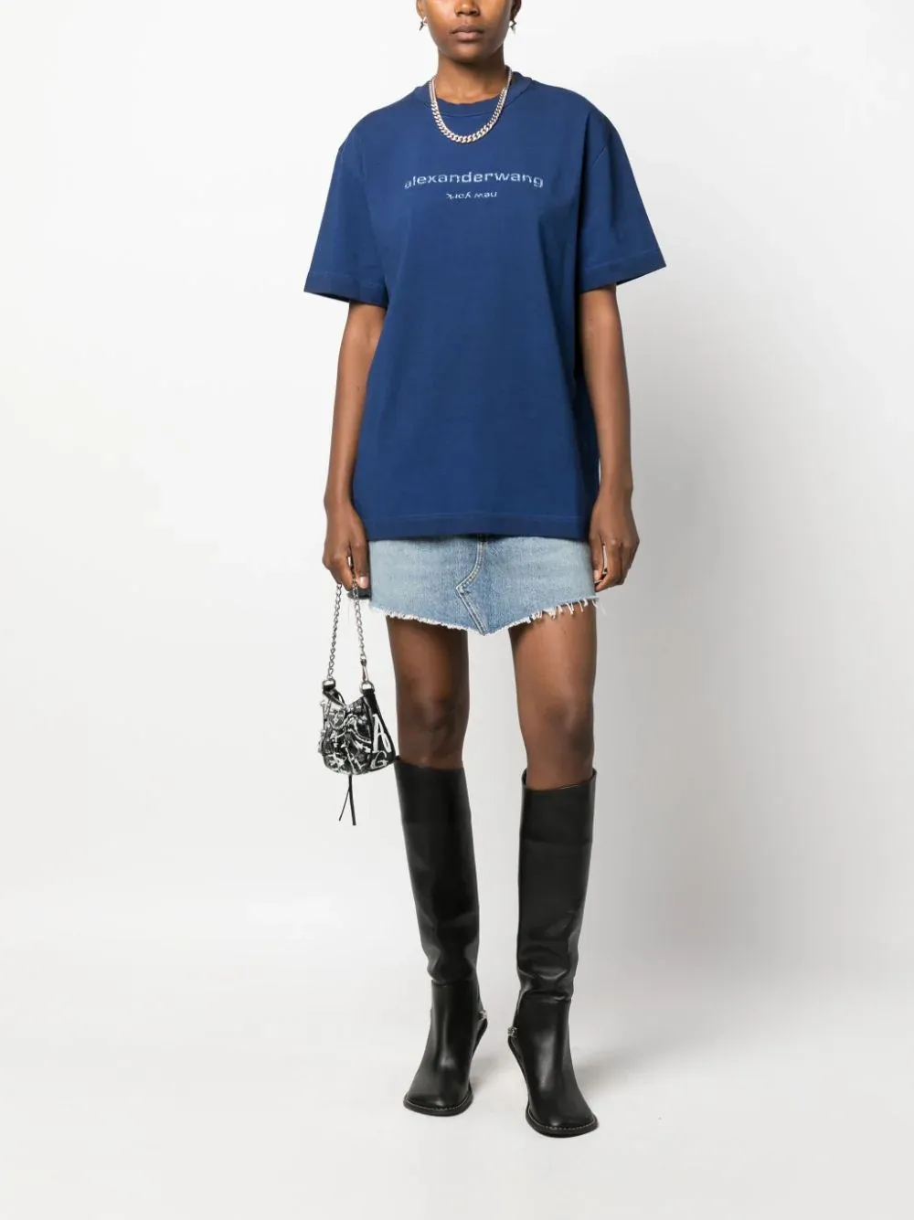 Bi-Color Short Sleeve Tee