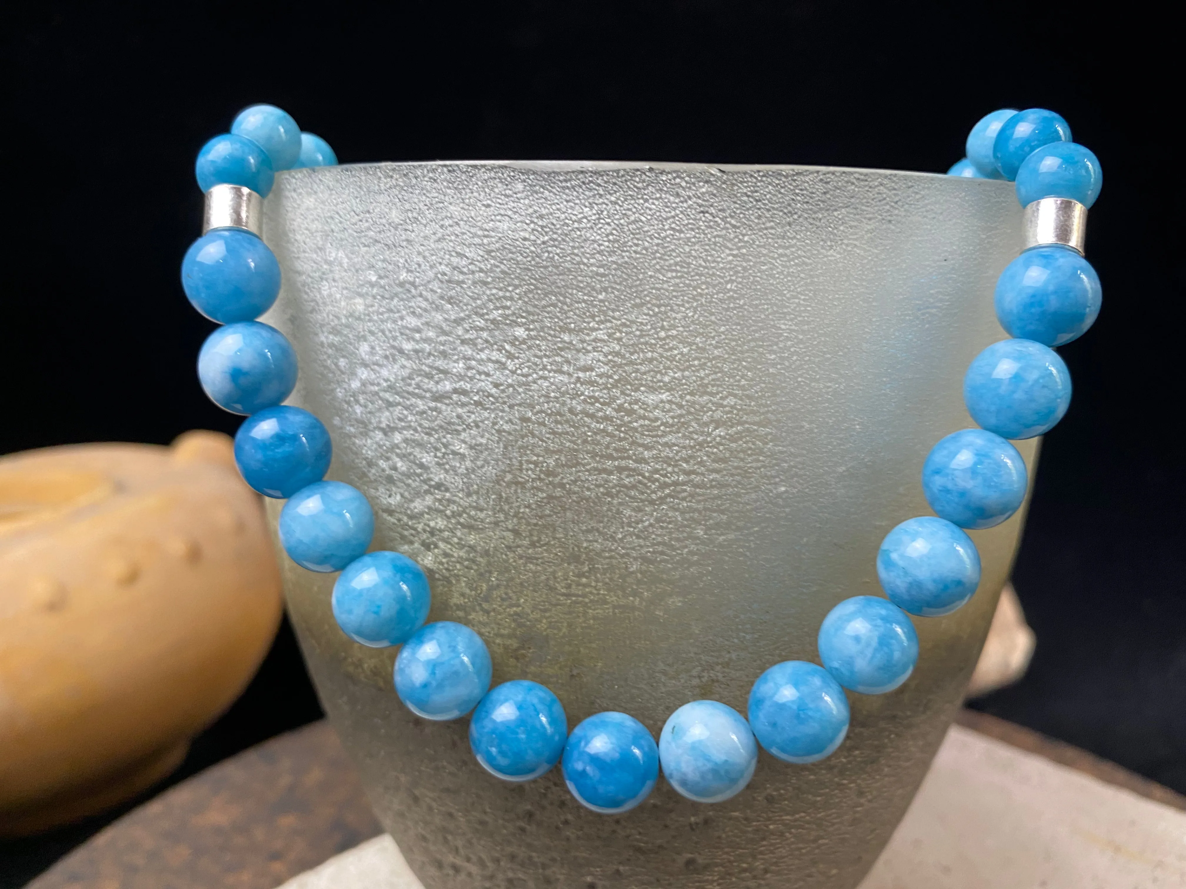 Blue Chalcedony Necklace