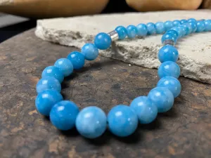 Blue Chalcedony Necklace