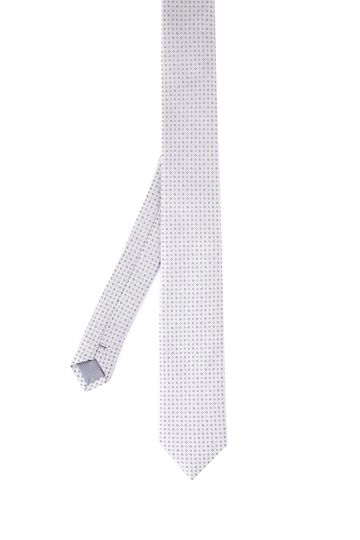 Casual 2.5-inch Slim Black Tie, Gray 3