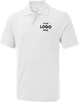 Custom Polo Shirts for Business & Leisure - Customizable, Print Personalized Logo, Team Golf Apparel, Corporate Wear