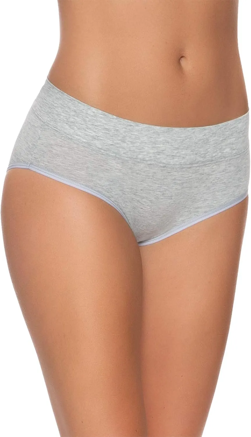 Felina Pima Cotton Hipster - Seamless Cotton Underwear for Women - Soft and Breathable Womens Underwear
