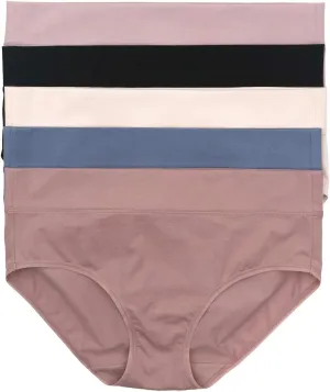 Felina Pima Cotton Hipster - Seamless Cotton Underwear for Women - Soft and Breathable Womens Underwear