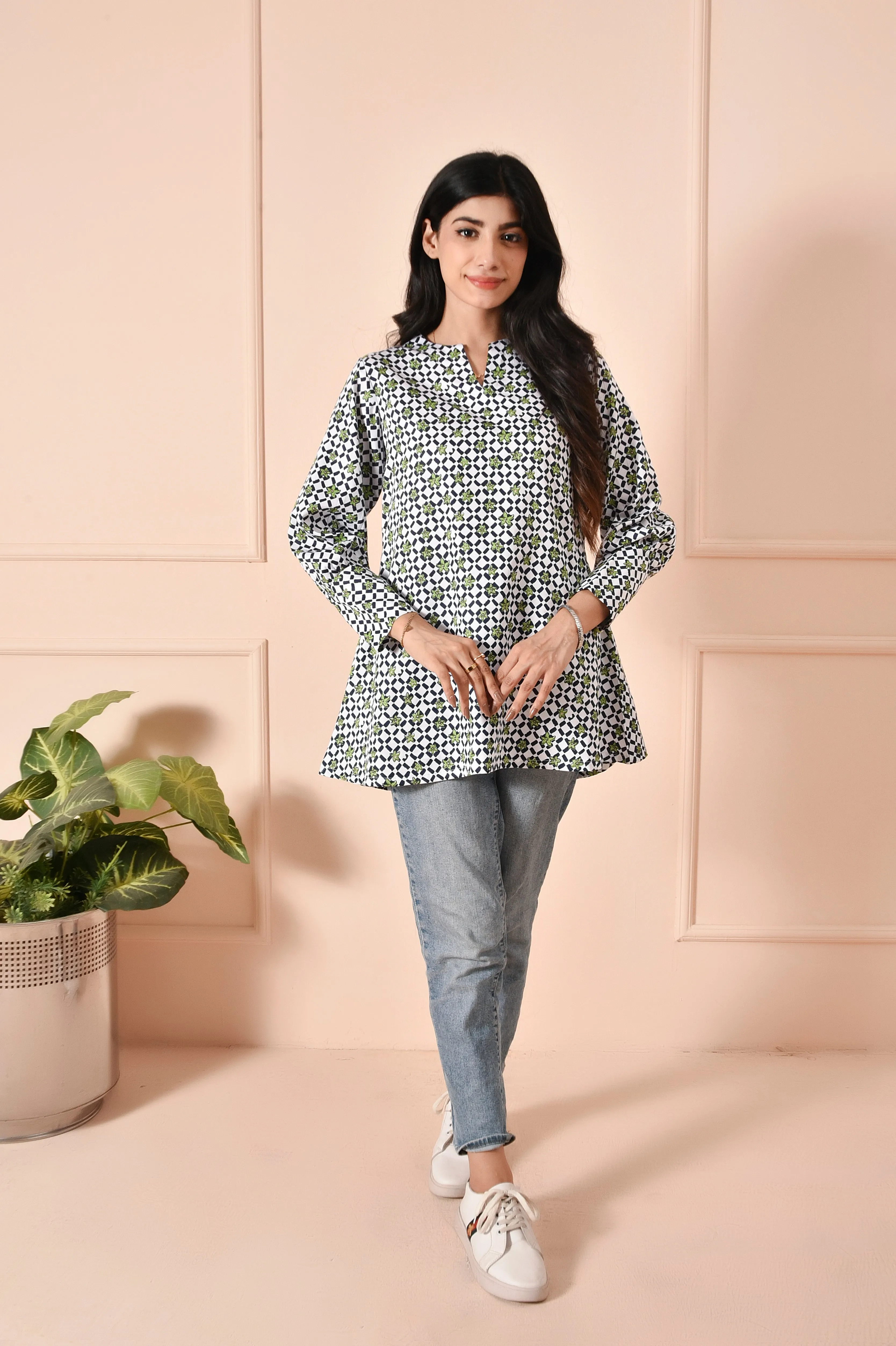 Floral Satin Delight Top