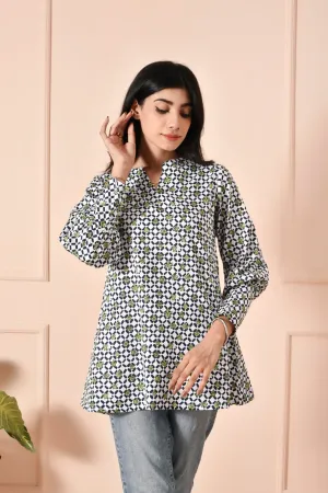 Floral Satin Delight Top