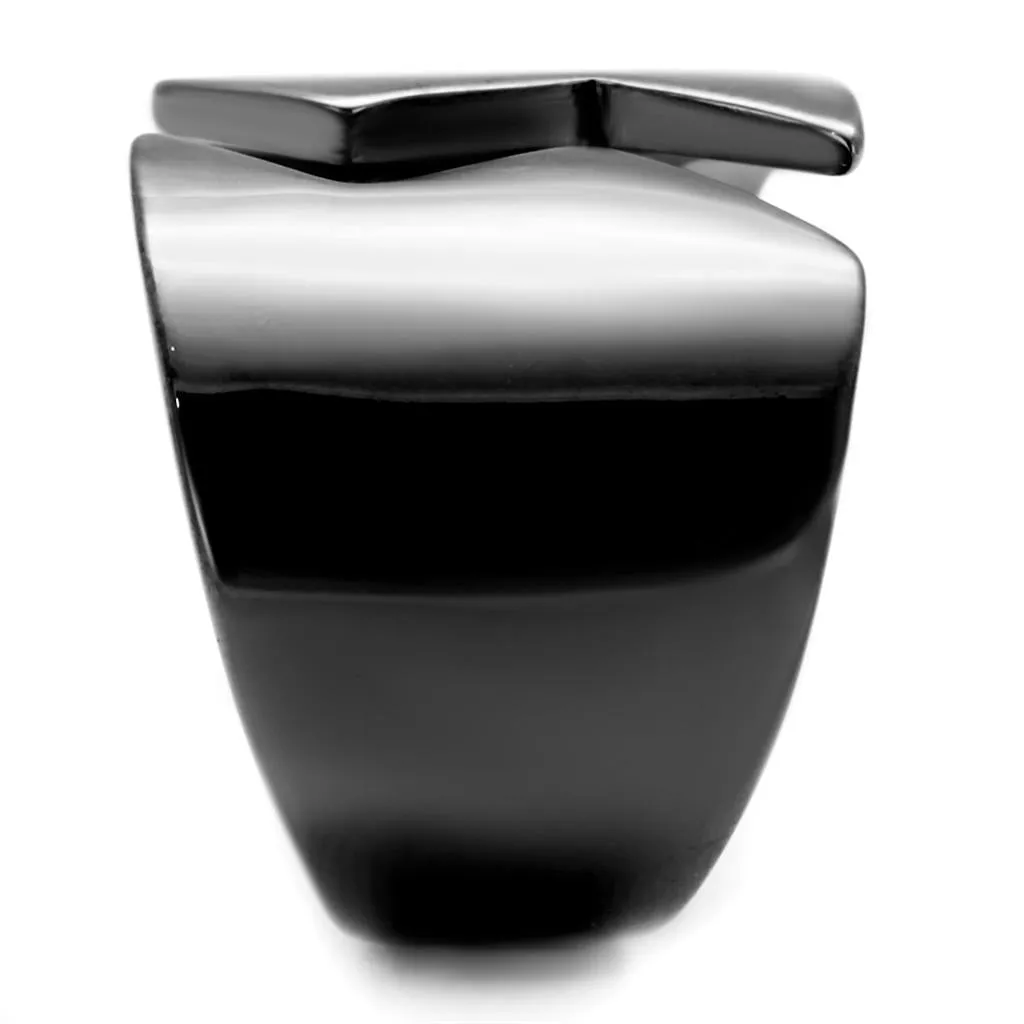 Gun Stainless Steel Ring TK2268 for Women Style Light