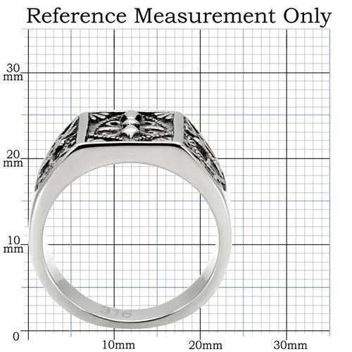 High polished (no plating) Stainless Steel Ring with No Stone for Women Style TK127