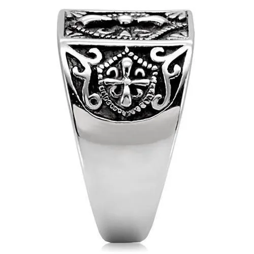 High polished (no plating) Stainless Steel Ring with No Stone for Women Style TK127