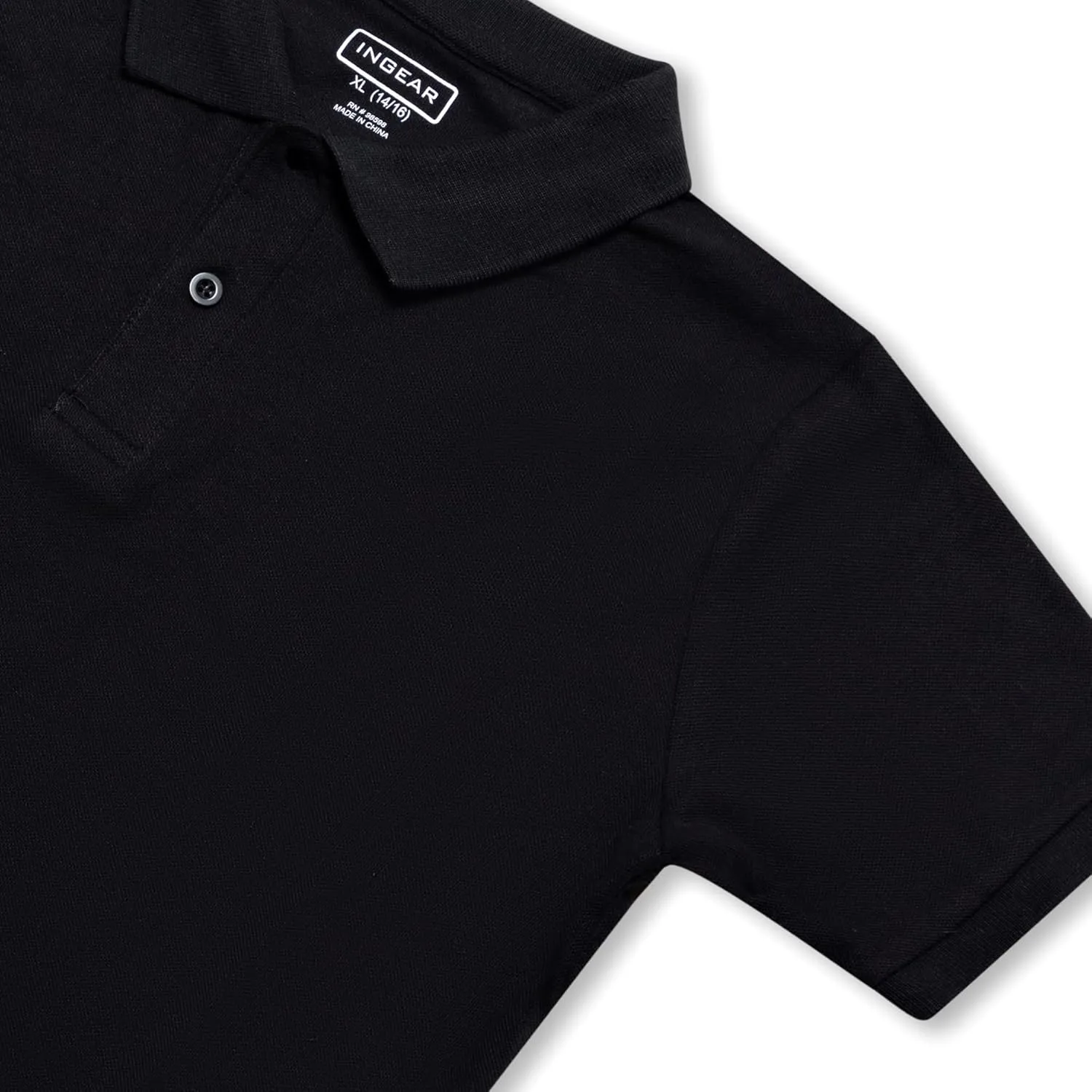 INGEAR Boys Short Sleeve Polo Shirt for School Uniform & Casual Wear