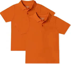 INGEAR Boys Short Sleeve Polo Shirt for School Uniform & Casual Wear