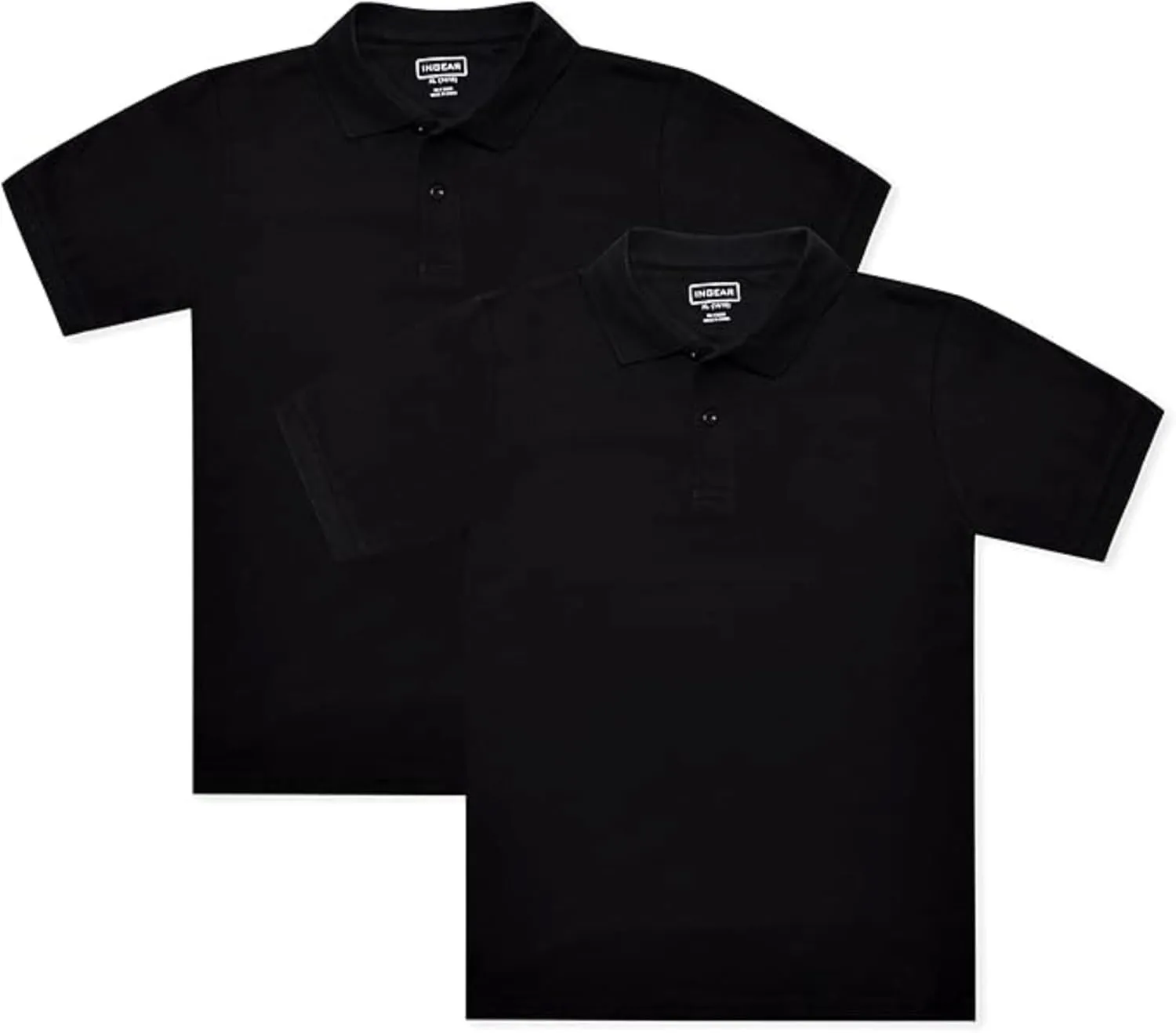 INGEAR Boys Short Sleeve Polo Shirt for School Uniform & Casual Wear