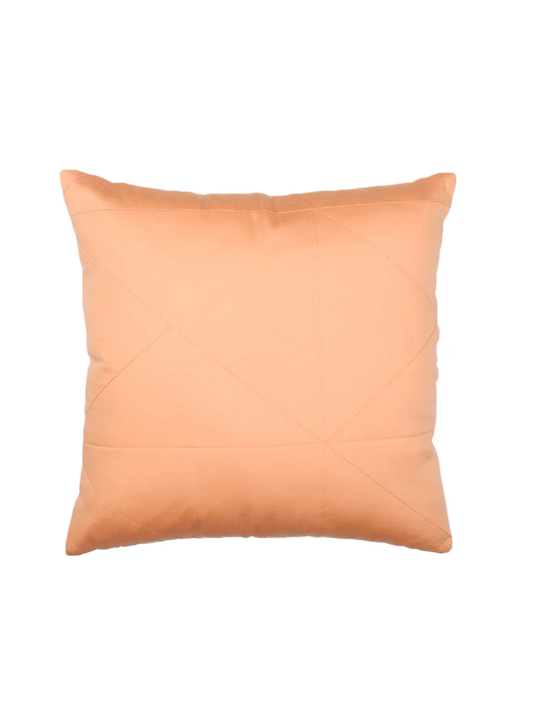 Khubaani - Set Of 2 Cushion Covers (Peach) - Medium