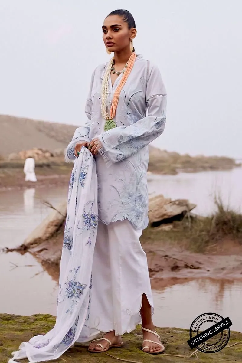 Mahgul Luxury Lawn Collection – ML-12 French