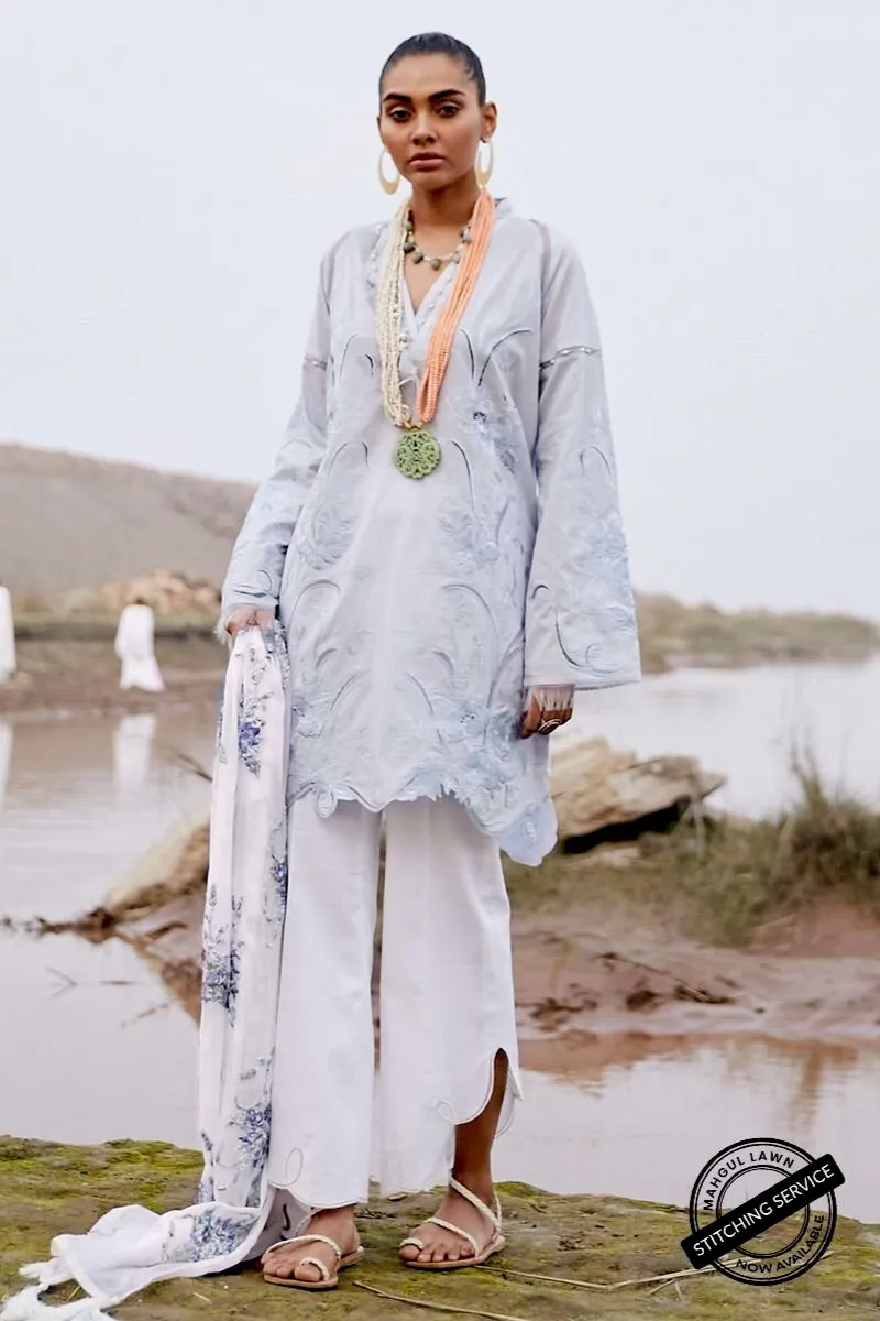 Mahgul Luxury Lawn Collection – ML-12 French