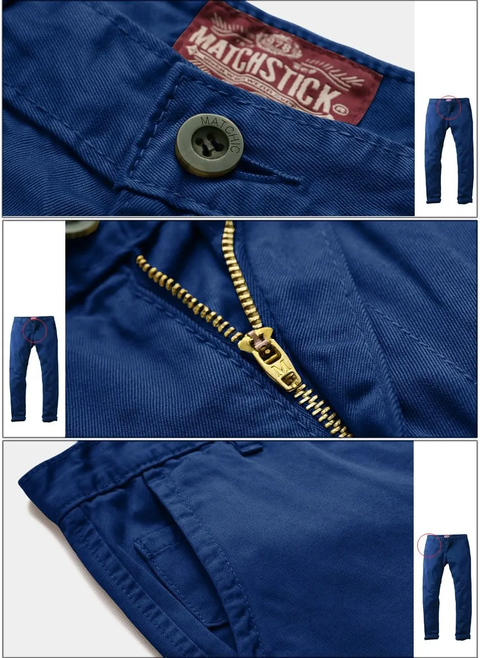 Match Men's Casual Wild Cargo Pants Outdoors Work Wear #6531