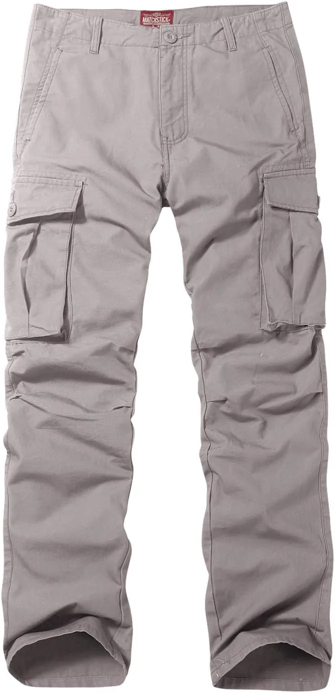 Match Men's Casual Wild Cargo Pants Outdoors Work Wear #6531