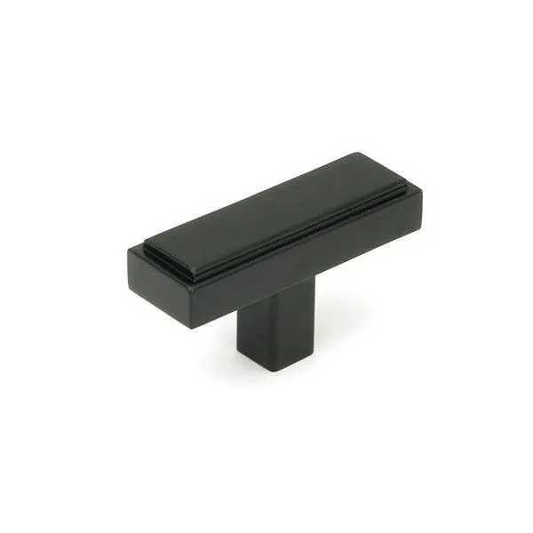 Matt Black Scully T-Bar | From The Anvil