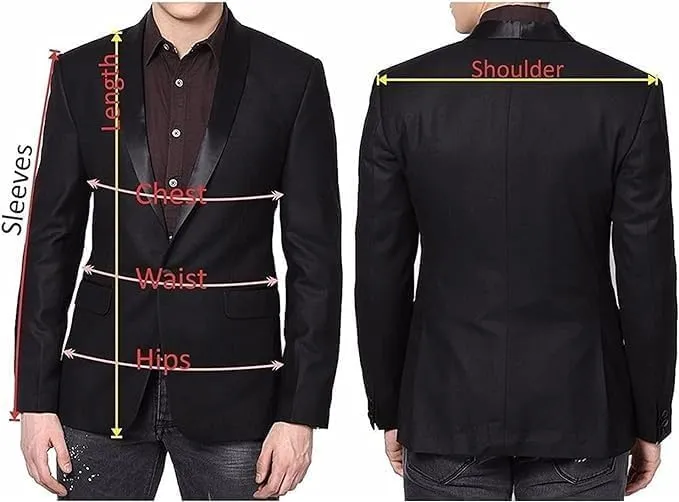 Men's Smoking Blazer Luxury Velvet Two Button Peak Lapel Black Party Wear Diner,Wedding,Evening,etc Jacket and Coat