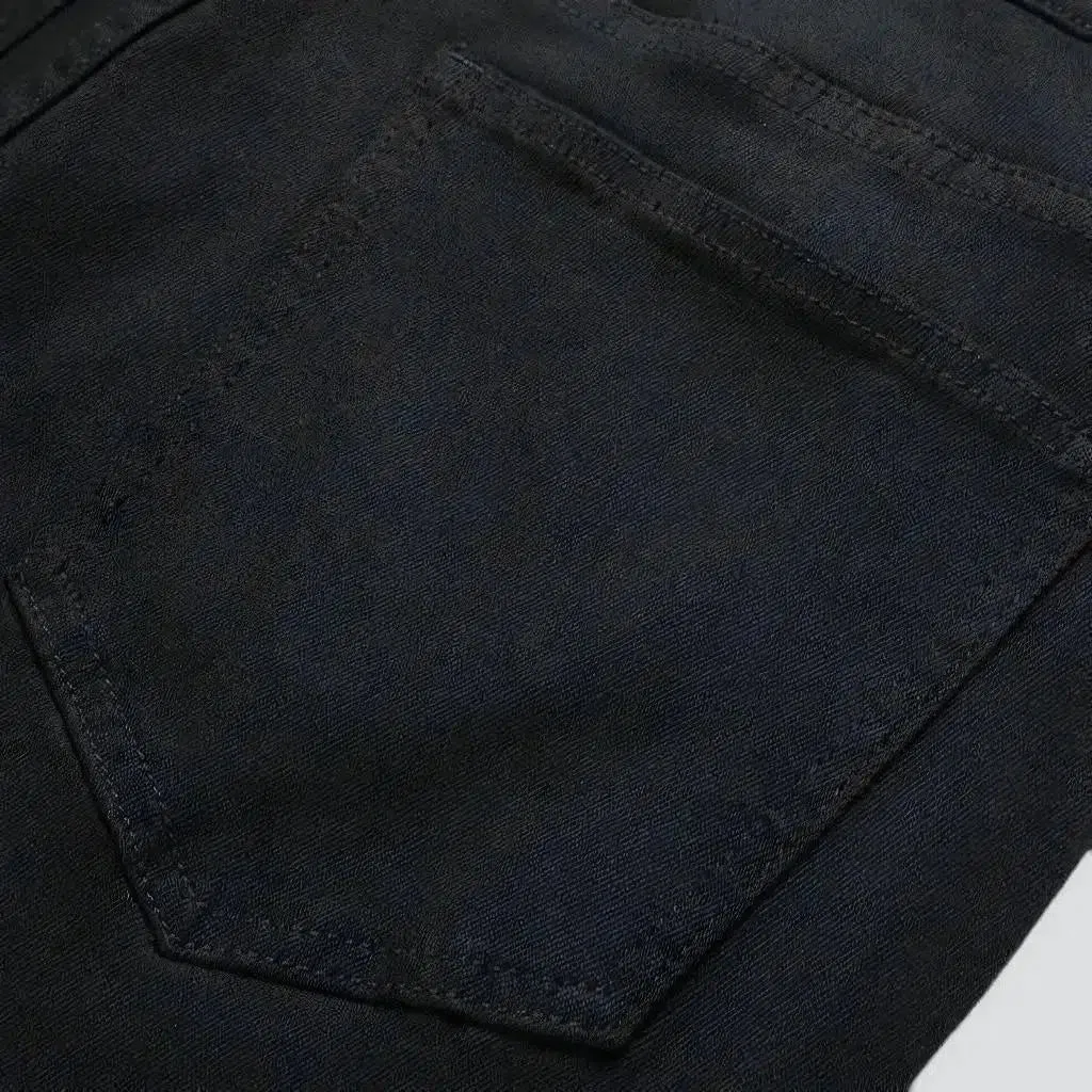 Monochrome skinny jeans
 for men