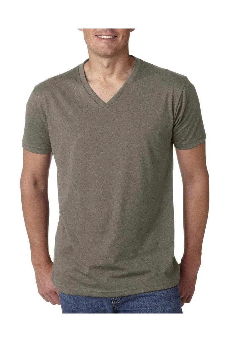 Next Level 6240: Men's CVC V-Neck T-Shirt
