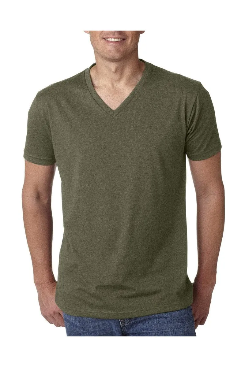Next Level 6240: Men's CVC V-Neck T-Shirt