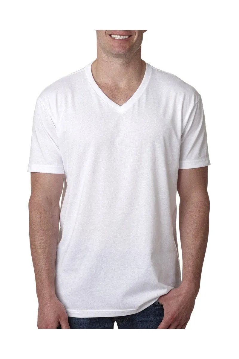 Next Level 6240: Men's CVC V-Neck T-Shirt