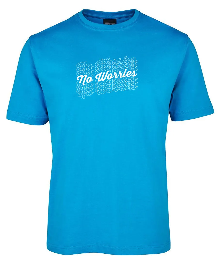 No Worries Adults T-Shirt (Various Colours)