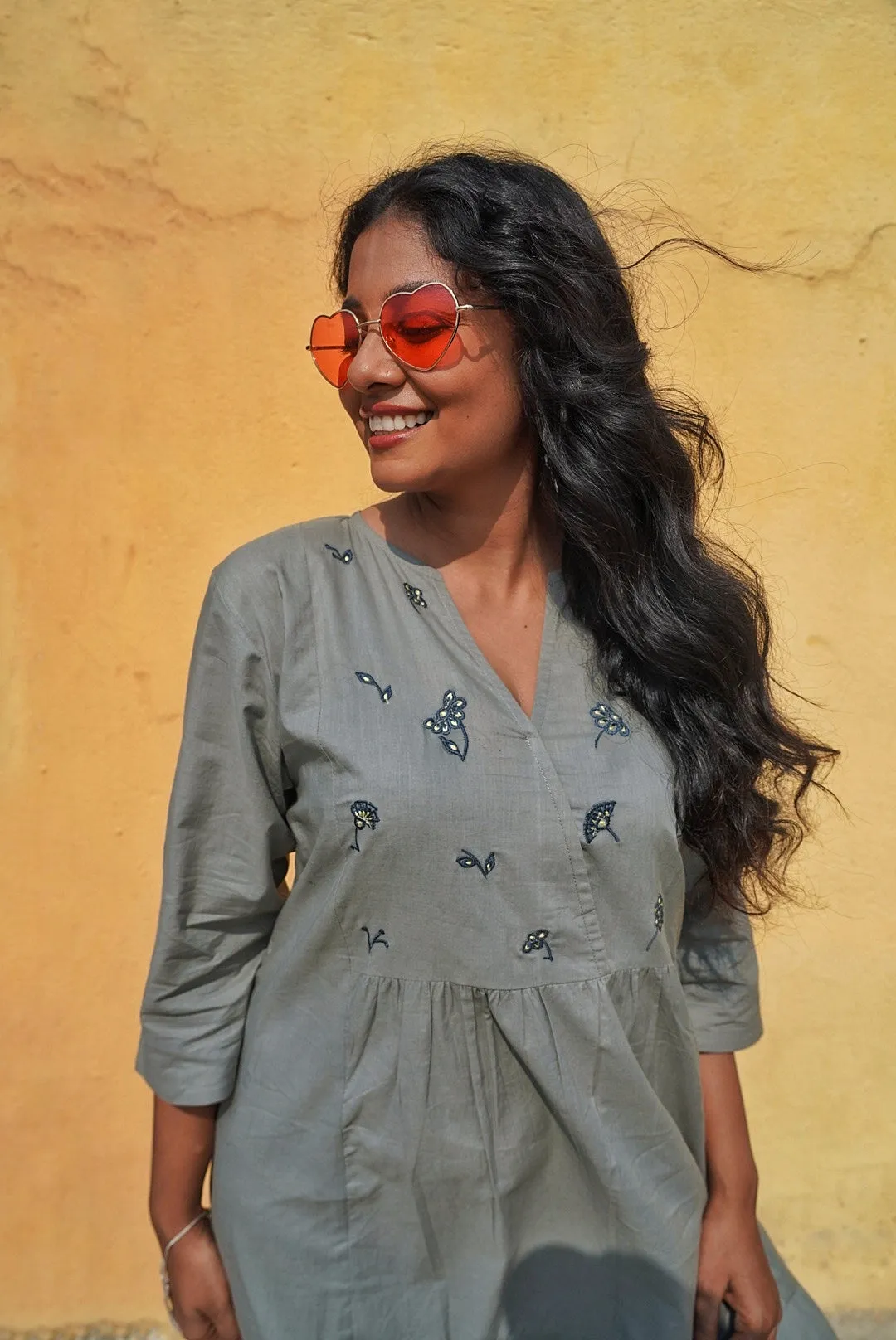 "CurveFlair Chic: Summer Ready in our  Cotton Dress for Curvy Sizes"