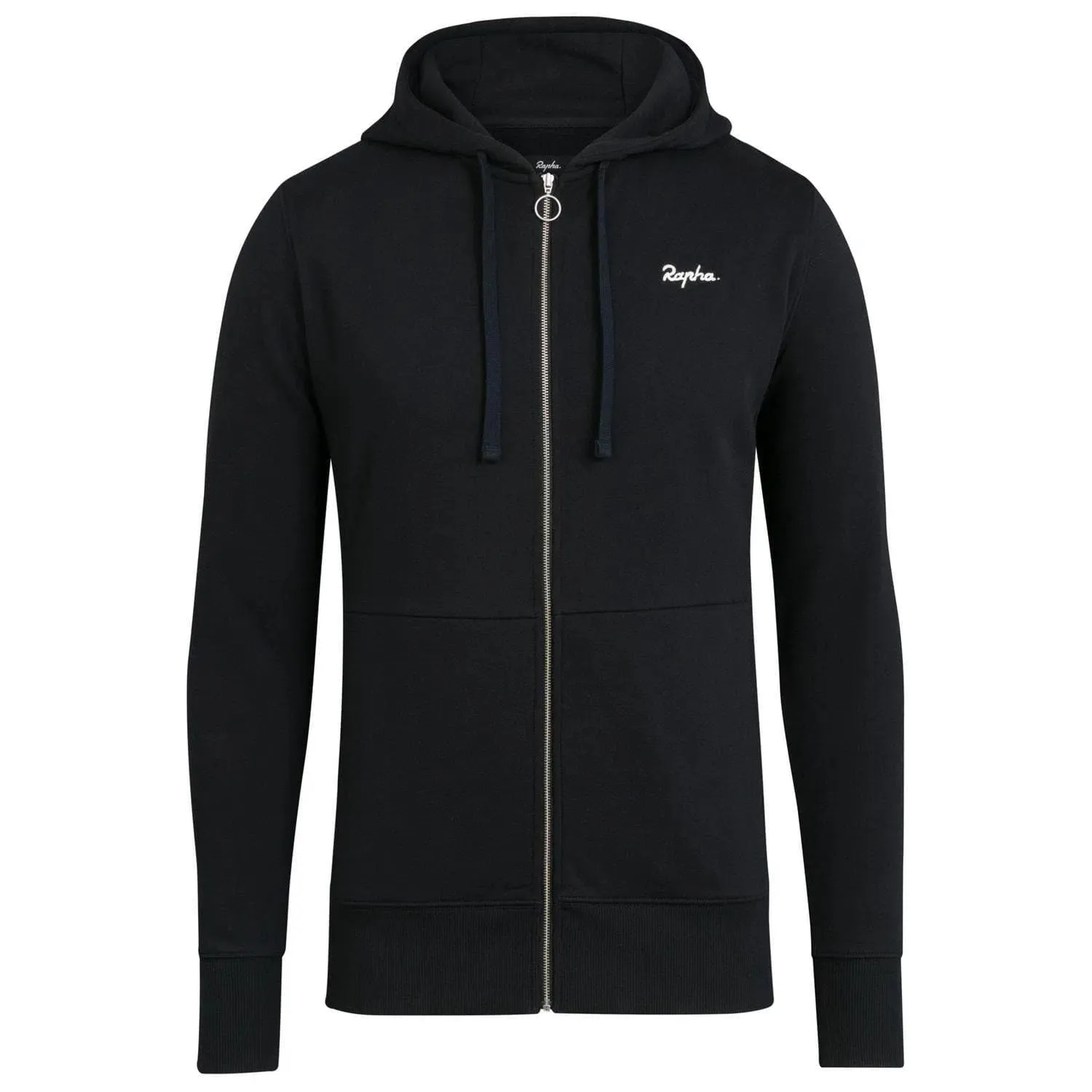 RAPHA Logo Hoodie - Black/White