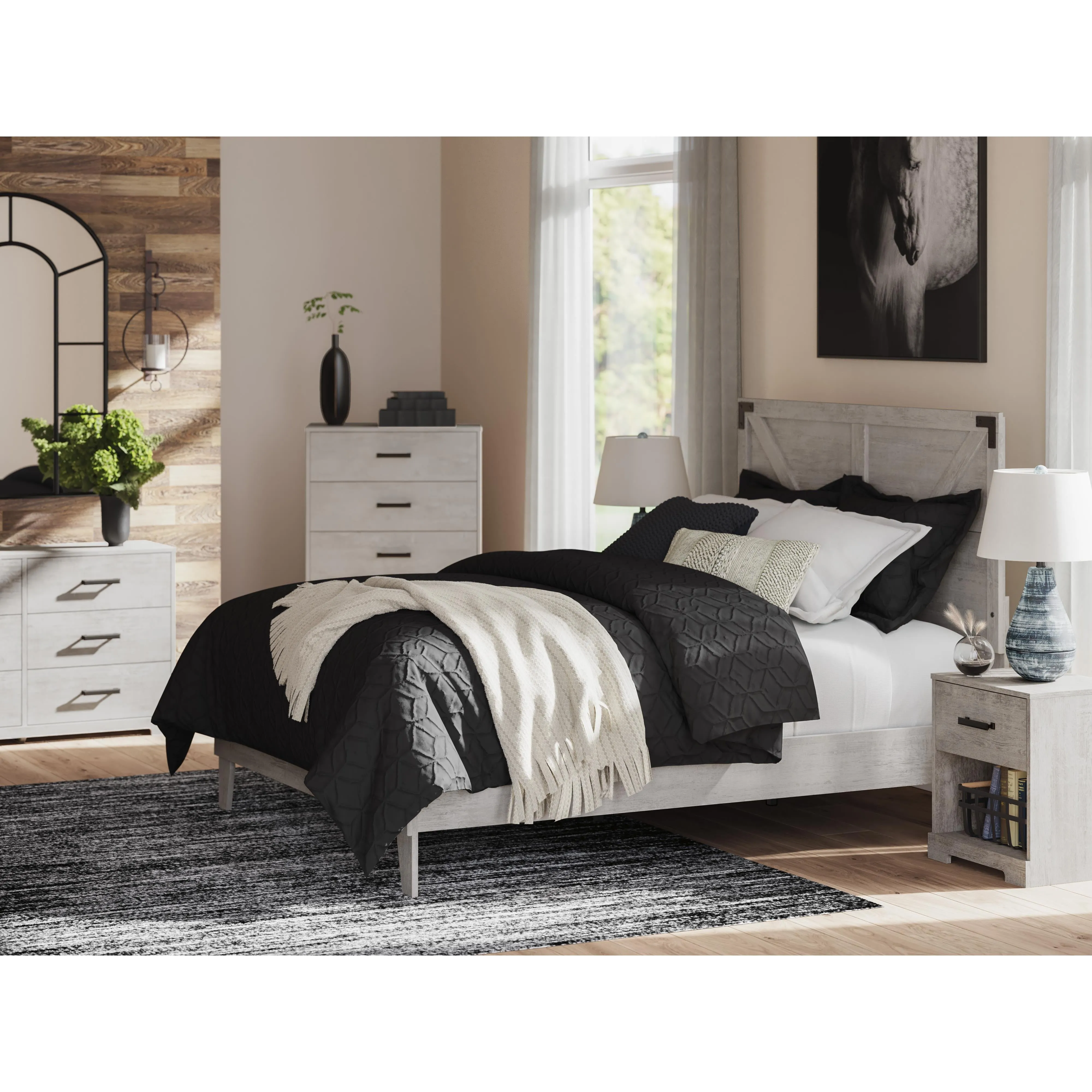 Signature Design by Ashley Shawburn 1-Drawer Nightstand EB4123-291