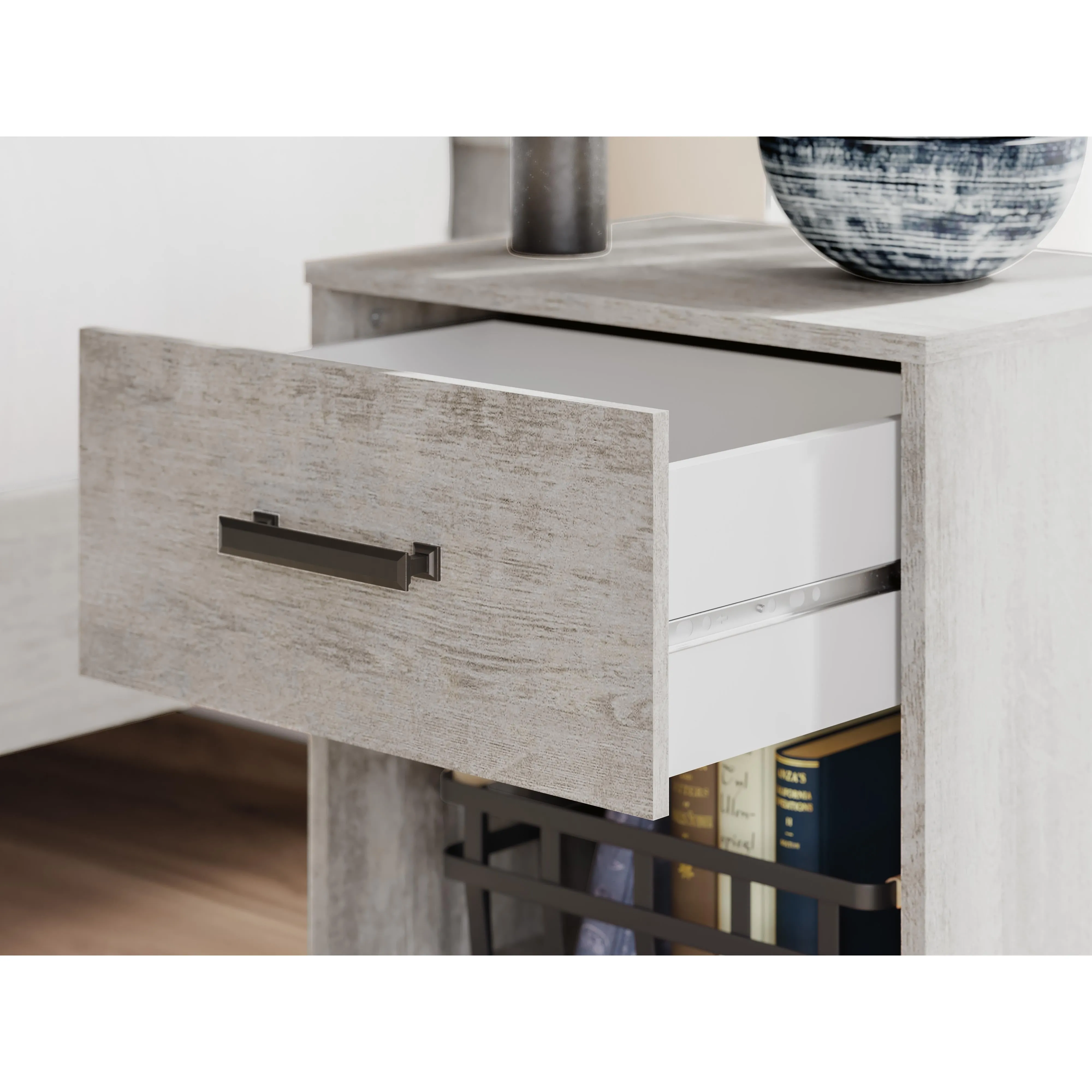 Signature Design by Ashley Shawburn 1-Drawer Nightstand EB4123-291