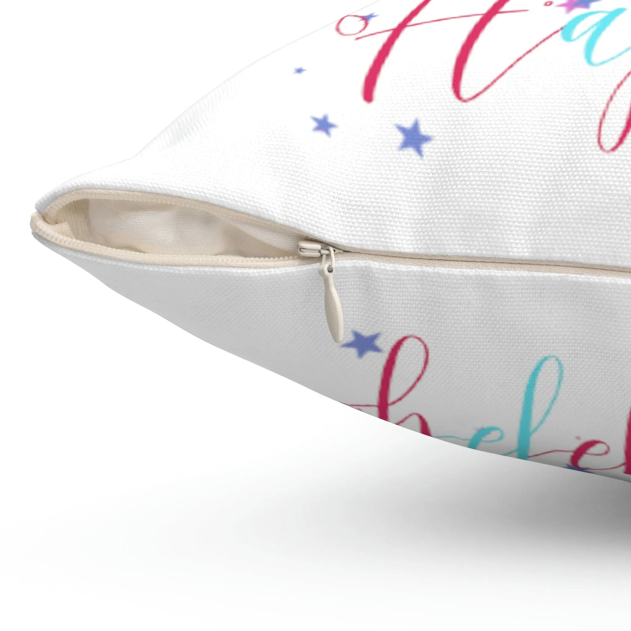 Unicorns Spun Polyester Square Pillow