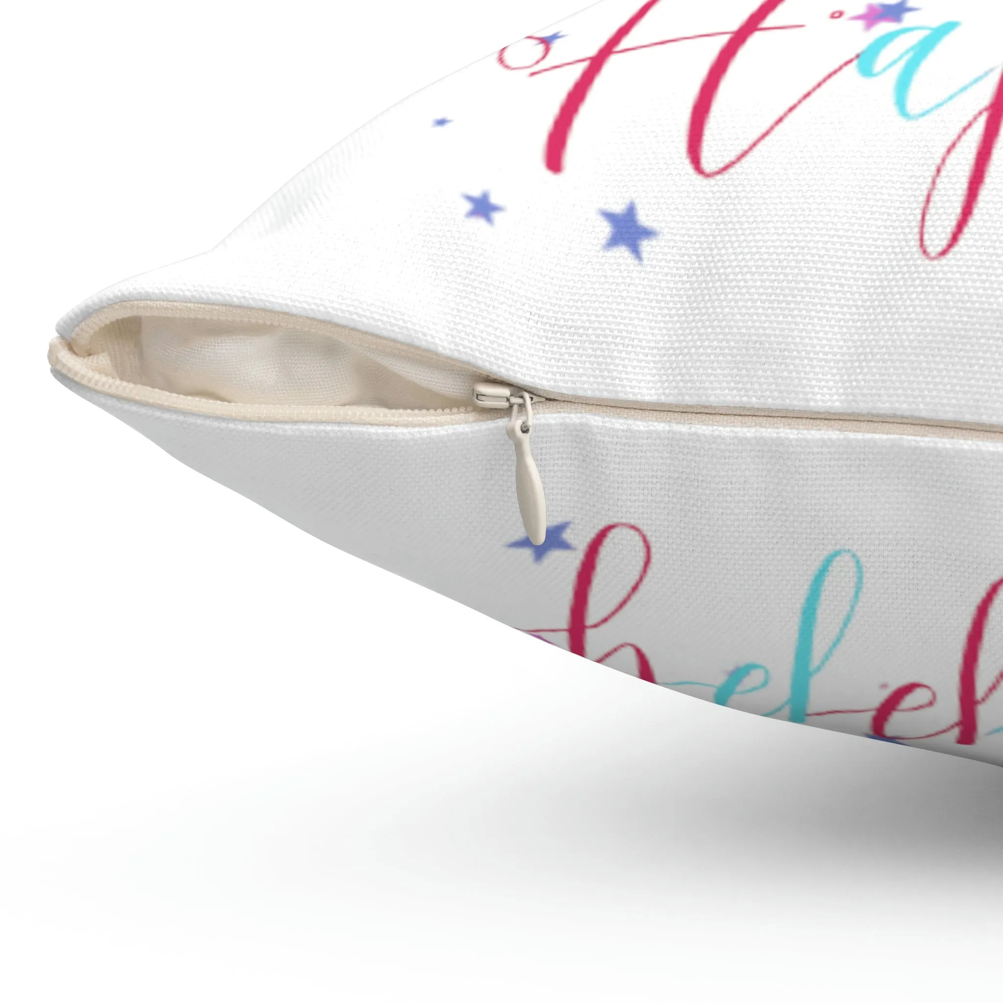 Unicorns Spun Polyester Square Pillow