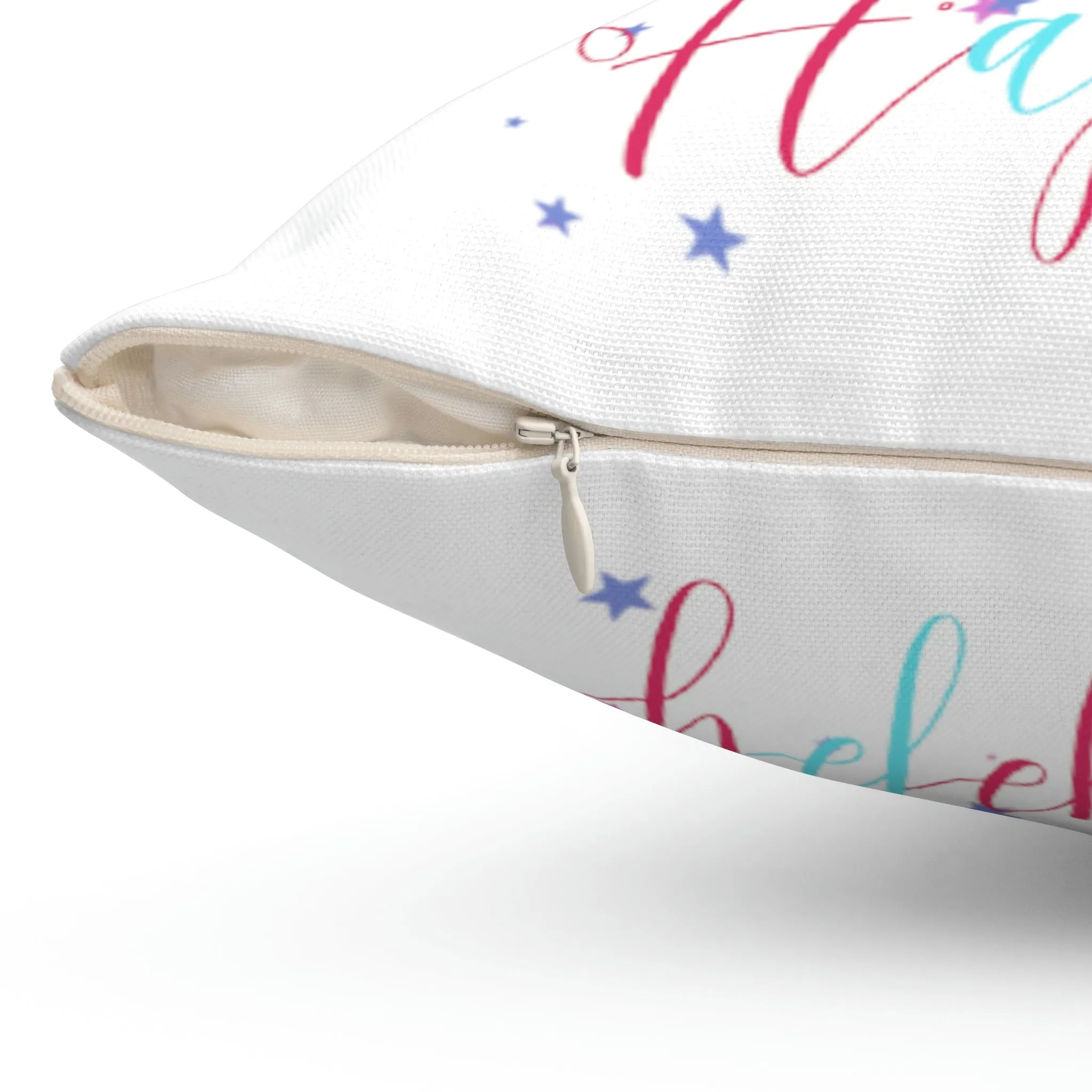 Unicorns Spun Polyester Square Pillow