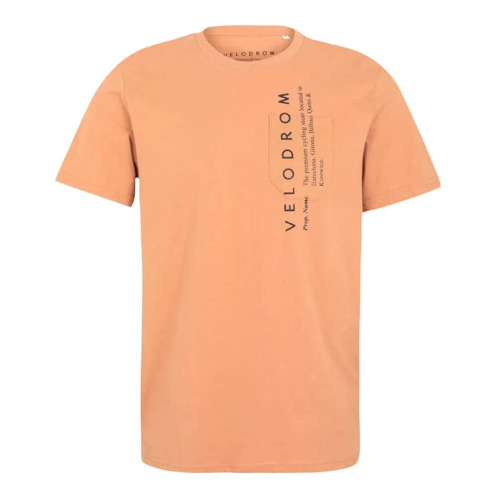 VELODROM Tshirt Pocket Collection - Burned Orange