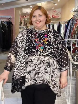 WHISPER TOP - 5890 BLK/IVY